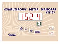 Komputerowy tester termoelementów KKT197